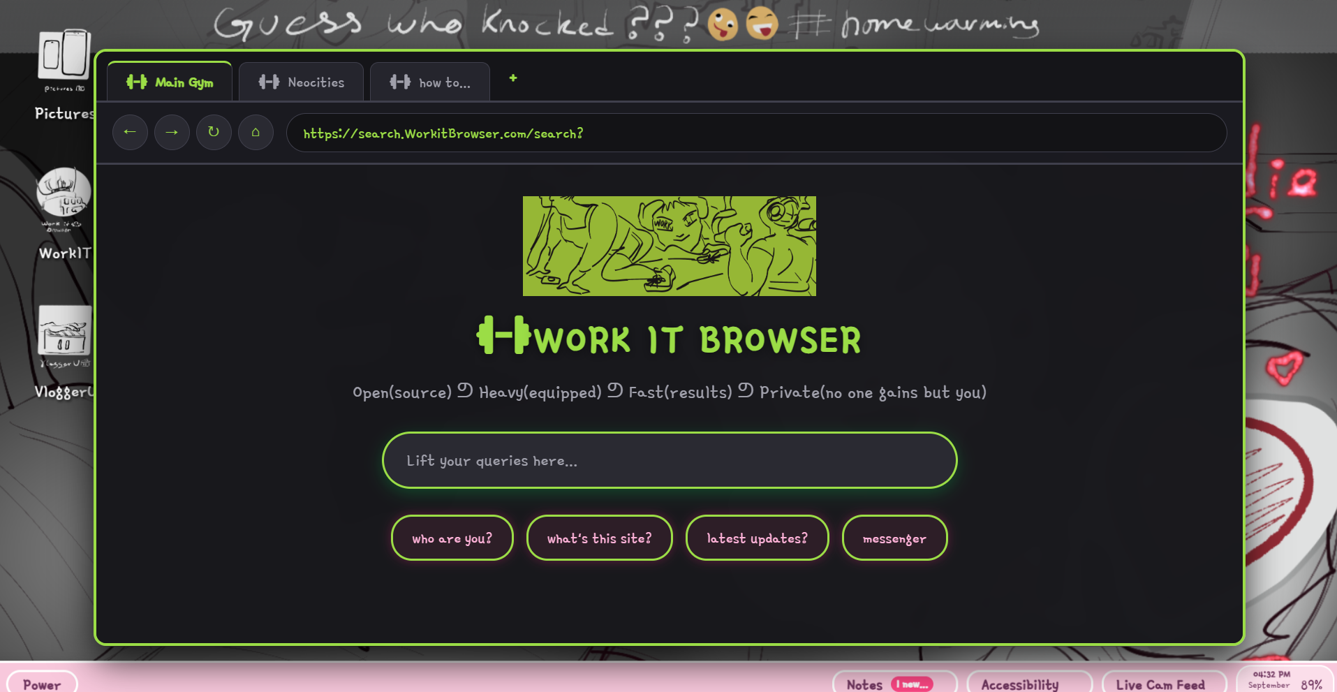 browser